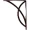 Ekena Millwork Miller Wrought Iron Bracket, (Single center brace), Antiqued Copper 1 1/2"W x 7 1/2"D x 10"H BKTM01X07X10SMIACO - alternate 5